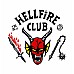 Camiseta Stranger Things HellFire Club Poliester